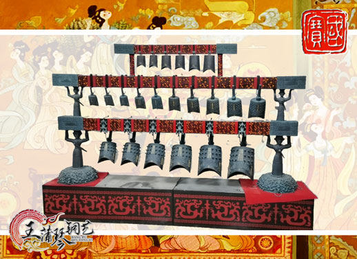 22件C型編鐘、小型演奏級、F調(diào)主旋律