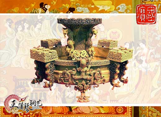 銅尊盤，曾侯乙尊盤，國寶級文物之一