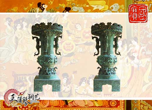 曾侯乙銅尊，武漢東湖賓館雕塑