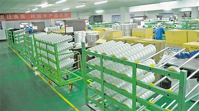     泰和氨綸助力寧東基地打造“中國氨綸谷”。本報記者 賈莉 攝